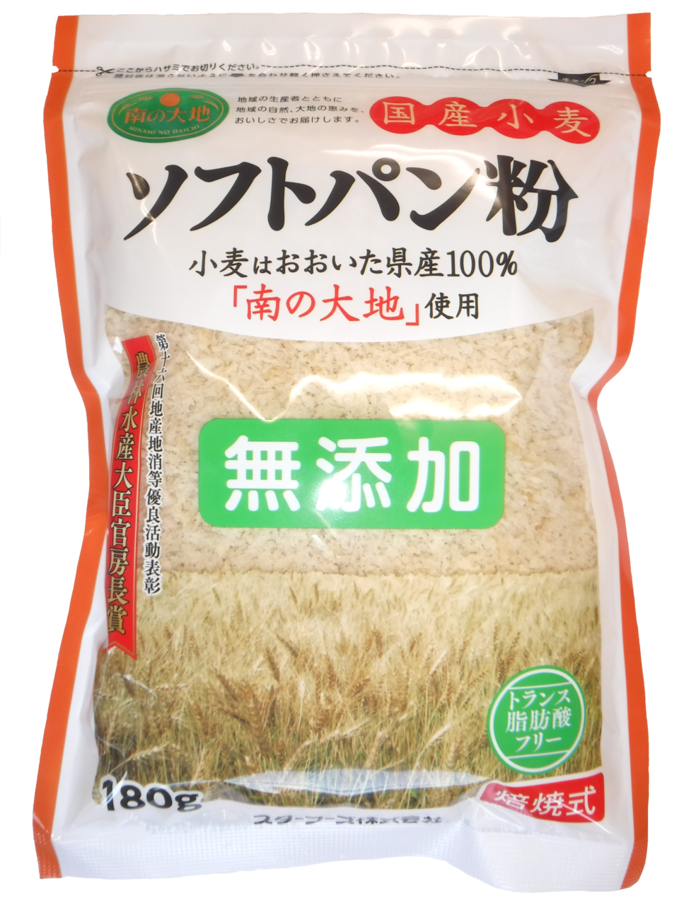 南の大地 無添加ソフトパン粉 180g